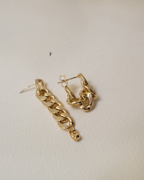 [Sample Sale] Modern Hoop Earrings