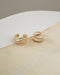 no piercings required rope ear cuffs set of two in gold from online jewelry brand the hexad