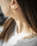 BRONX Hammered Hoops