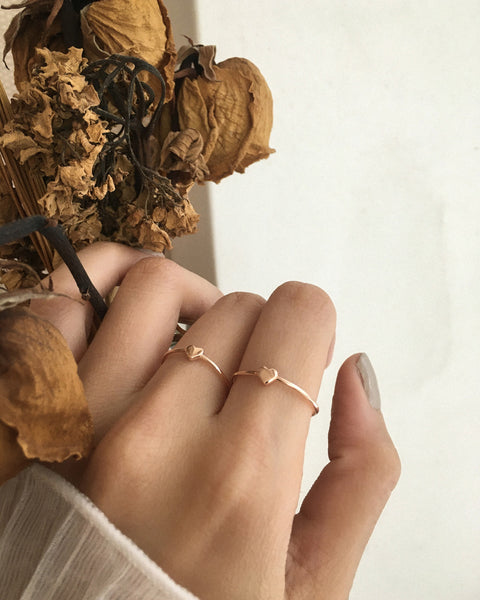 petite ring featuring the tiniest cutest heart @thehexad