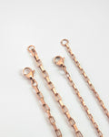 Parallel Chain in Rose Gold 40cm / 16