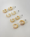 [Sample Sale] Set of 2 Gold Ear Cuffs