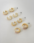 [Sample Sale] Set of 2 Gold Ear Cuffs