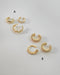 [Sample Sale] Set of 3 Gold Ear Cuffs