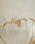 shiny blaze ear cuffs in stunning zigzag pattern with pretty diamantes