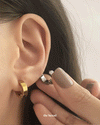silver conch ear cuff -no piercings needed | thehexad