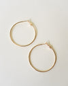 [Sample Sale] Skinny Gold Hoops