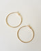 [Sample Sale] Skinny Gold Hoops