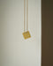 stylish pendant necklace plated in 18k gold from jewelry brand the hexad