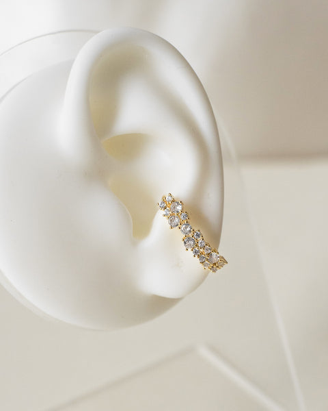 [Sample Sale] Diamond Suspender Ear Cuff