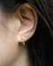 the newest intrigue illusion earring fakes the appearance of multiple piercings with just 1 lobe piercing