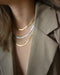 this is how you mix your metals when matching your neck stack with a power blazer