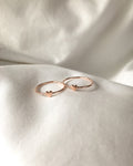 tiny heart shape rose gold ring by The Hexad