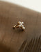 trendy crucifix symbolic ear jewelry embellished with lustrous pearls from the hexad