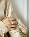 unique freshwater pearl rings - The Hexad