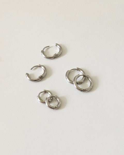 wearable and effortless style hoop earrings from the hexad