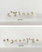 whimsical micro stud earrings multi-pack of six or nine