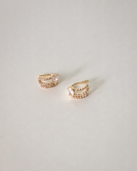 DYNASTY Ear Cuffs in Gold